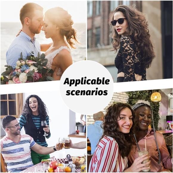 3 Barrel Curling Iron Wand Hair Crimper with Dual Voltage,1 Inch Hair Waver Iron - Picture 2 of 8